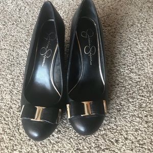 Jessica Simpson wedge pumps heels